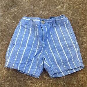 Janie and Jack Blue Striped Men's Shorts